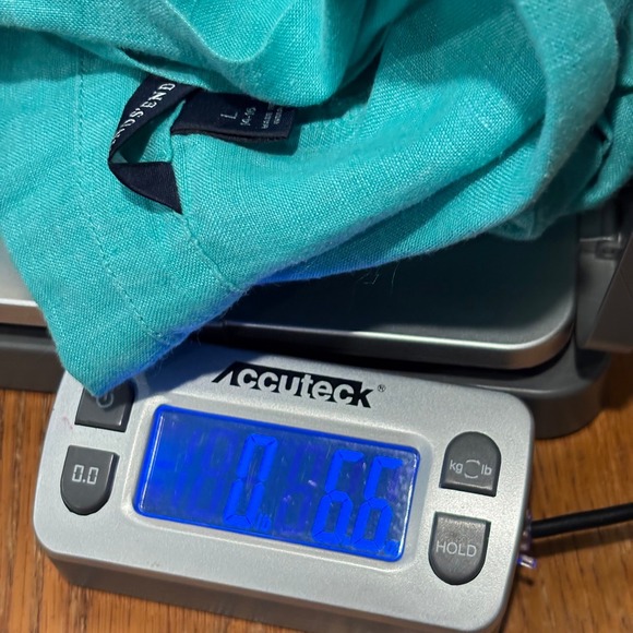 Lands‎ End Linen Tunic Top Oversized Large Beachy Lagenlook Sustainable 19343x - Picture 8 of 13